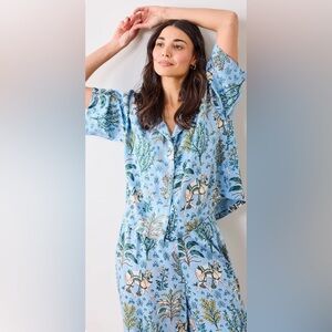 NWT Printfresh 2X Camel's Courtyard - Eco Satin Wildest Dreams Set | Slate Blue